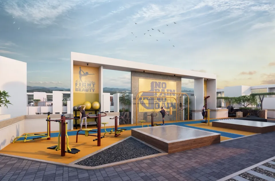 Jasmine Vasai West outdoor gym